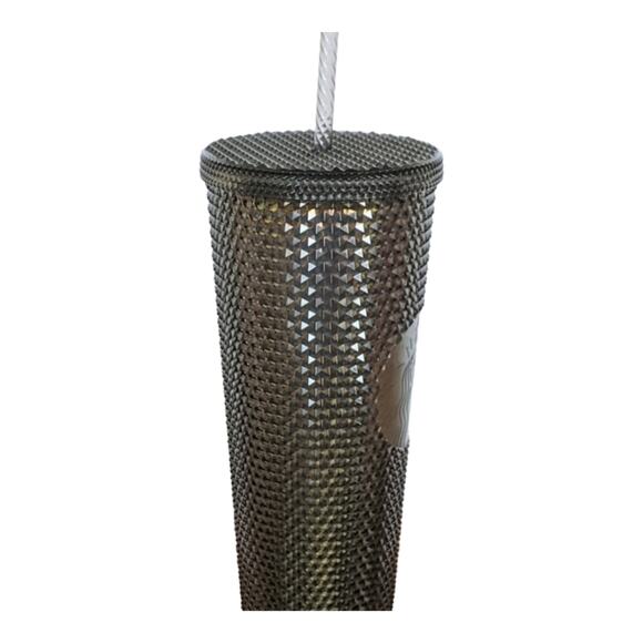 New Starbucks Black StuddedTumbler 2020 Venti 24Oz Cup - Picture 7 of 7